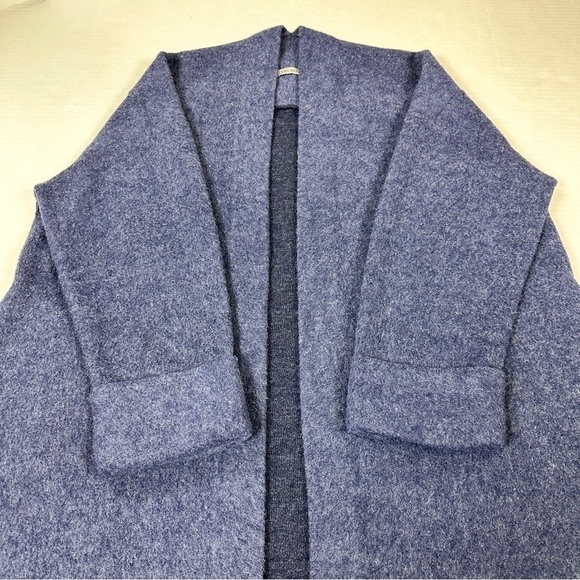 NIKO AND…Heathered Purple Long Cardigan Jacket - Picture 7 of 9